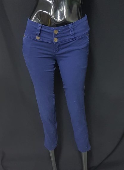 Pantalón azul oscuro para dama, marca FARICHI-EcoShopping-Ropa Usada-HYKVZ24