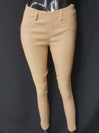 Pantalón beige para mujer-EcoShopping-TNH15