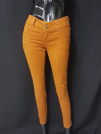 Pantalón para dama color mostaza-EcoShopping-TNH16