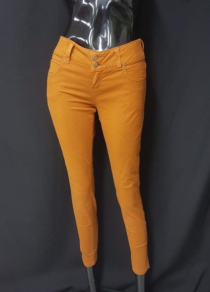 Pantalón para dama color mostaza-EcoShopping-TNH16