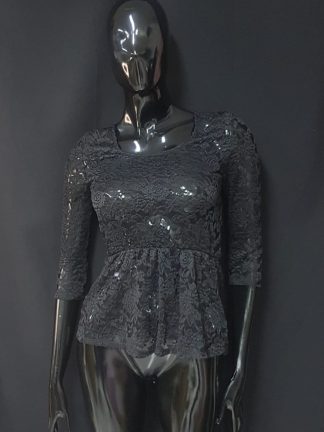 Blusa negra de mangas largas, con transparencias-EcoShopping-Ropa Mujer-HIKVSN11