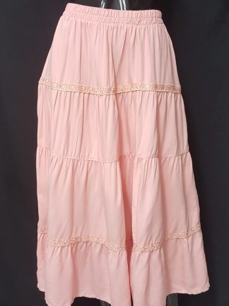 Falda rosada larga para dama-EcoShopping-Ropa Mujer barata-LEVS17